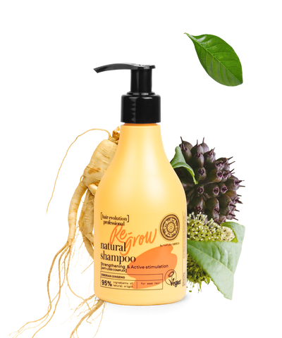 Natura Siberica Hair Evolution Шампунь для волосся Зміцнення для активної стимуляції росту "Re-Grow" 245мл