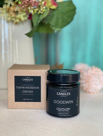 CANDLES IN UA Парфумована свіча "GOODWIN" 120г