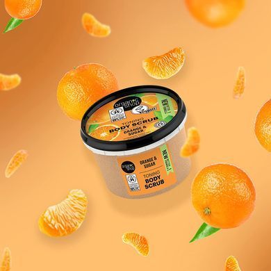 ORGANIC SHOP Тонизующий скраб для тела Апельсин и Сахар 250мл